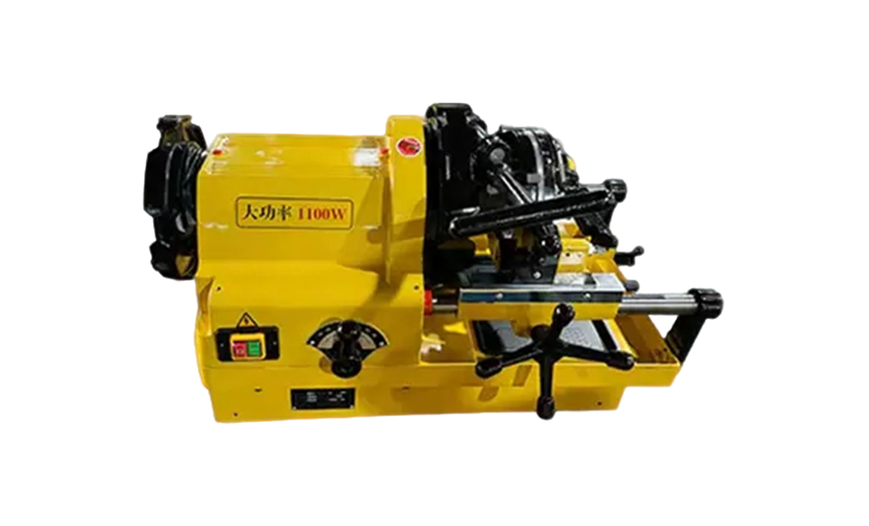 SQ100 4-inci 15-100mm mesin benang paip elektrik dwi-kelajuan