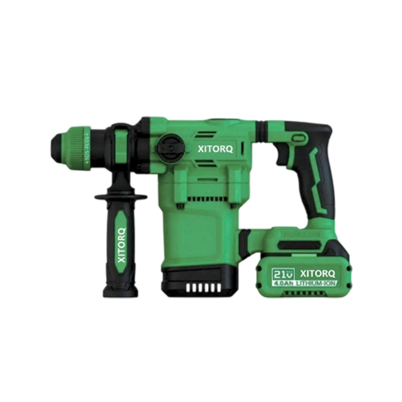 Tukul Putar Tanpa Brushless Litium-Ion 21V — Gerudi/Pahat/Tukul 3 Mod, Tenaga Kesan 4.5J Tukul Putar Tanpa Brushless Litium-Ion 21V — Gerudi/Pahat/Tukul 3 Mod, Tenaga Kesan 4.5J
