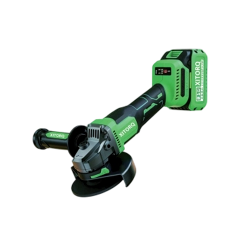 XJ.918 21V Lithium-Ion High-Magnetic Brushless Angle Grinder (Heavy-Duty) — Cakera 125mm, Kedalaman Pemotongan 30mm XJ.918 21V Lithium-Ion High-Magnetic Brushless Angle Grinder (Heavy-Duty) — Cakera 125mm, Kedalaman Pemotongan 30mm